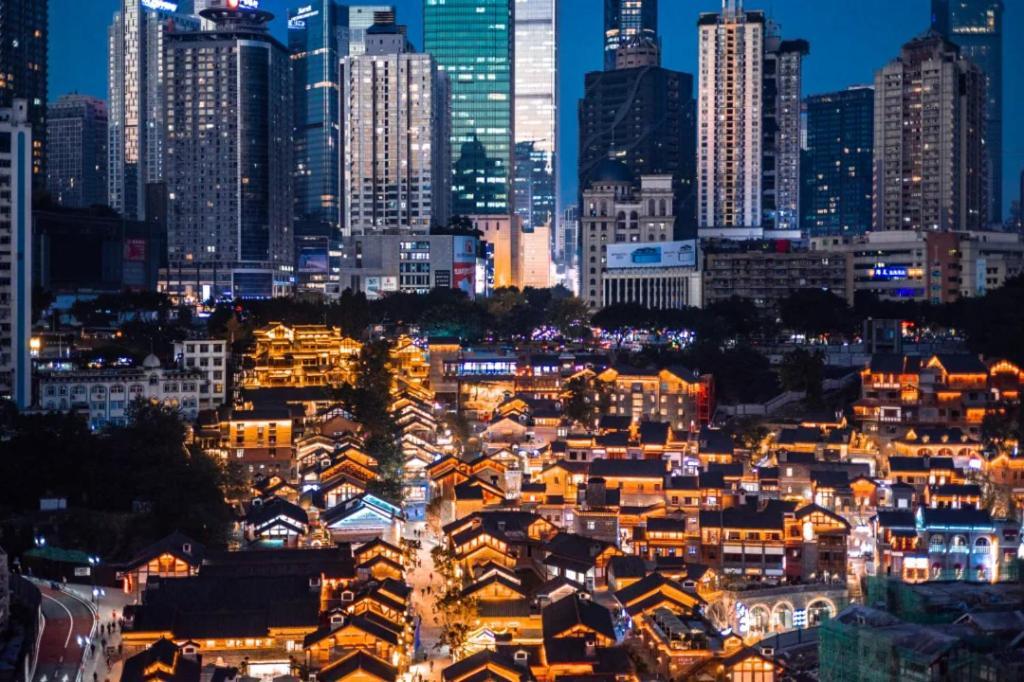 Dekin Hotel Chongqing Jiefangbei 외부 사진